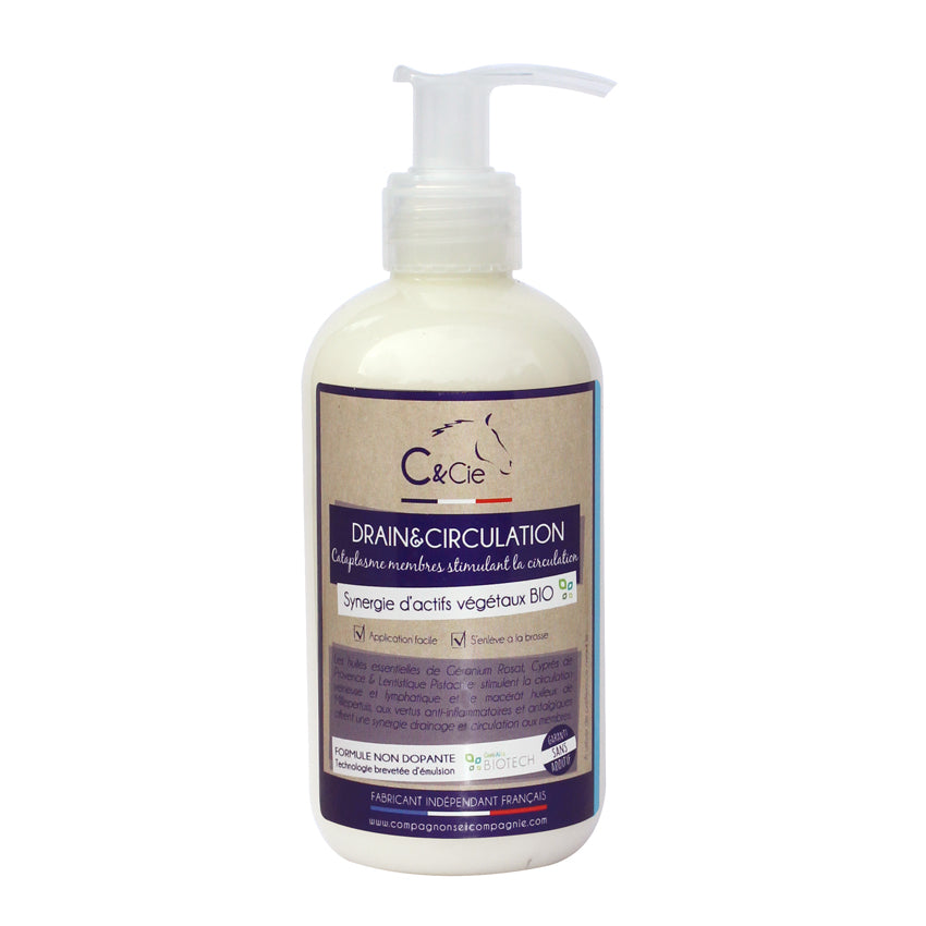 Gel pour les membres drainant contre l'engorgement C&CIE DRAIN&CIRCUL