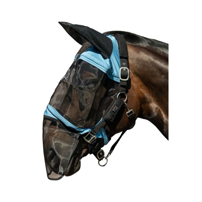 Masque anti-mouche cheval de qualité professionnelle, masque respirant