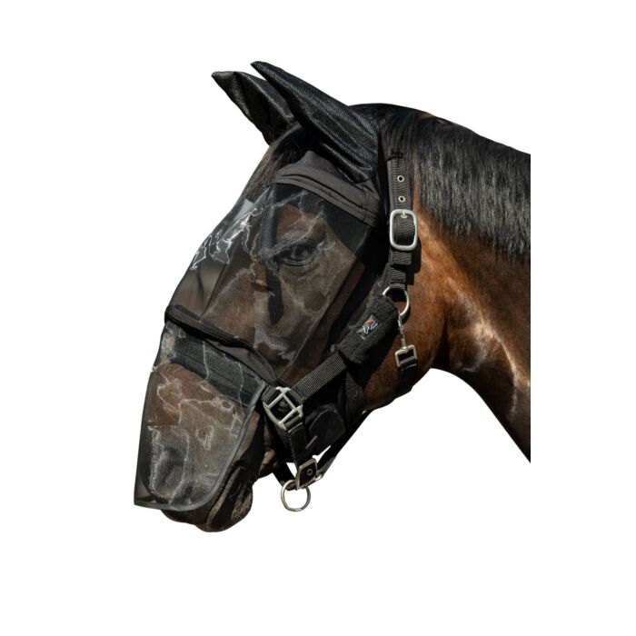 Masque anti-mouches HKM -Premium- protection du naseau