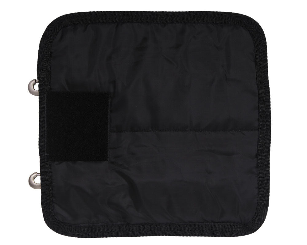 Extension de poitrail pour couvertures pour poneys et chevaux QHP Quick Release noir