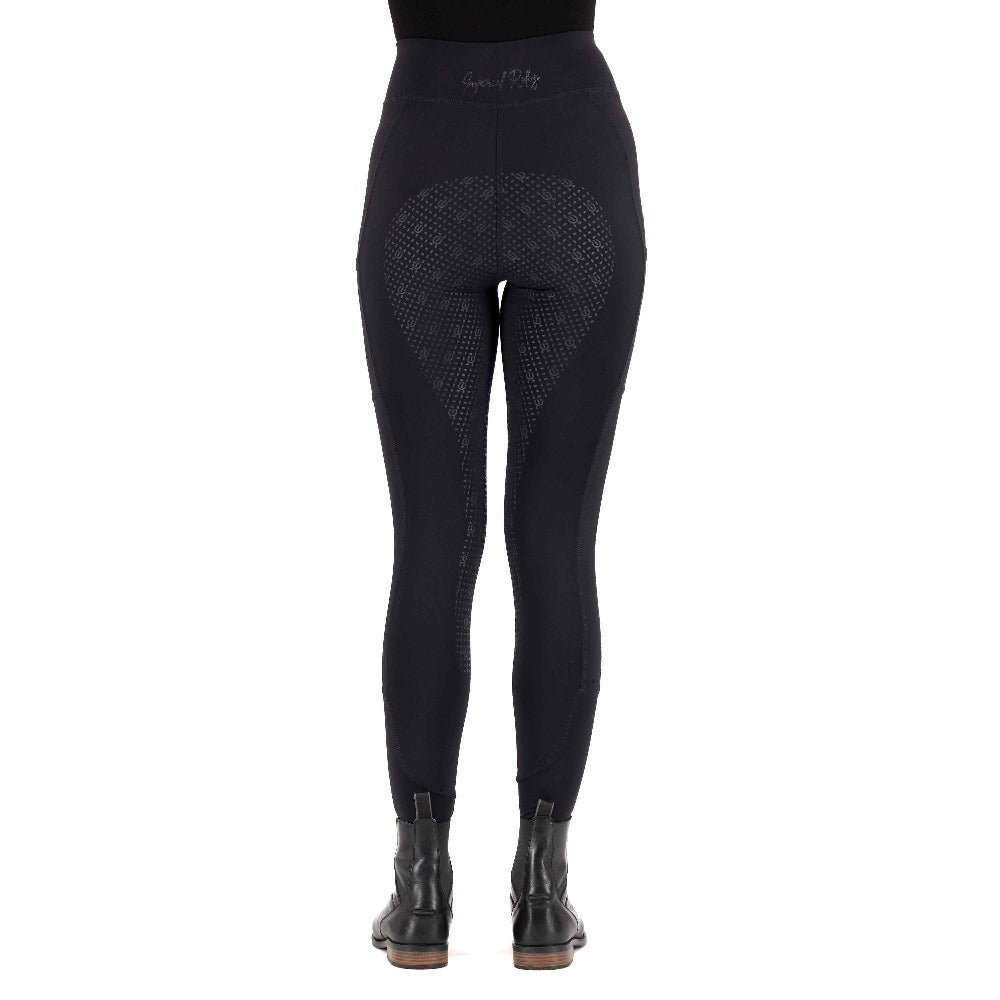 Legging d'équitation pour filles du 34 au 44 Imperial Riding Lenny taille haute full grip noir