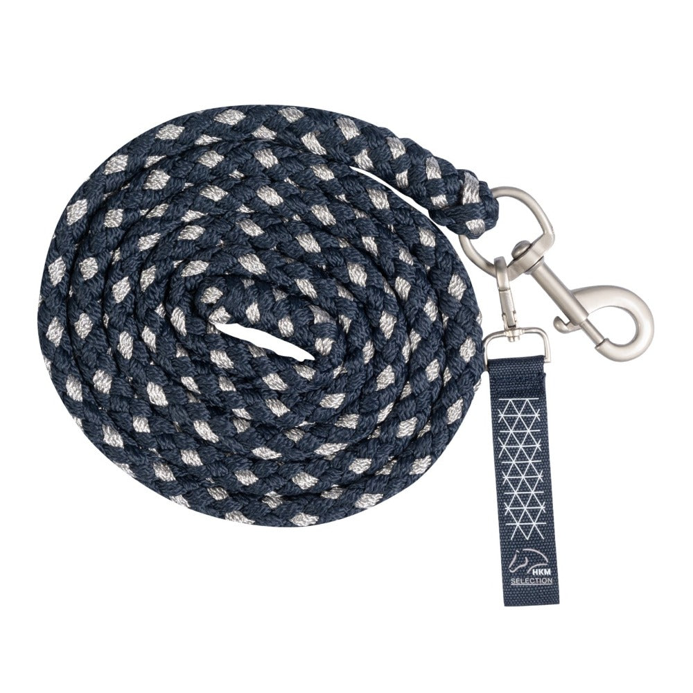 Longe pour poneys et chevaux HKM Aruba marine