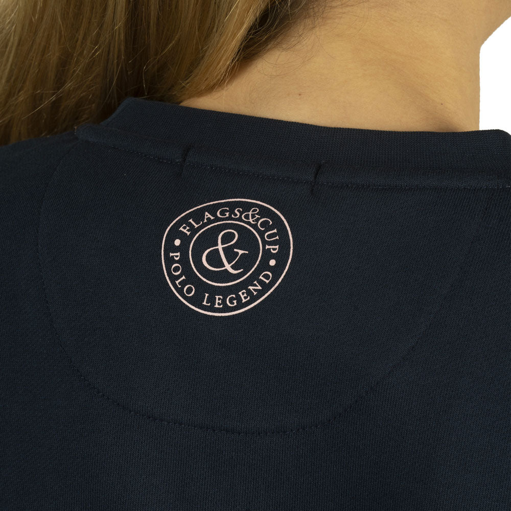 Sweat pour enfant de 8 à 14 ans Flags and Cup Veria marine