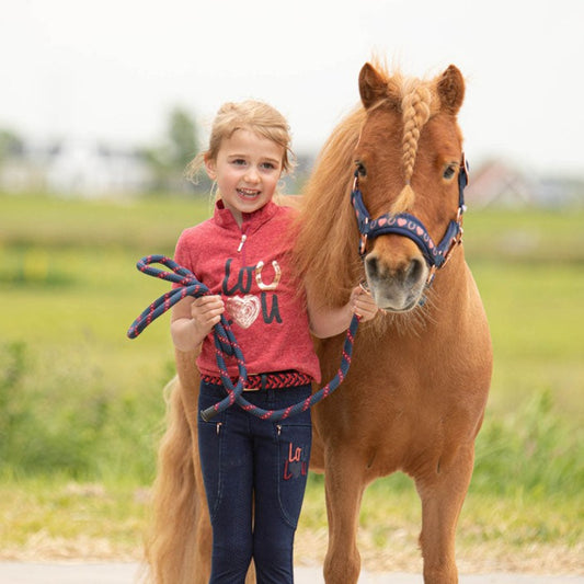 Tee-shirt-pour filles de 6 à 12 ans Harry's Horse Loulou Sefrou rouge