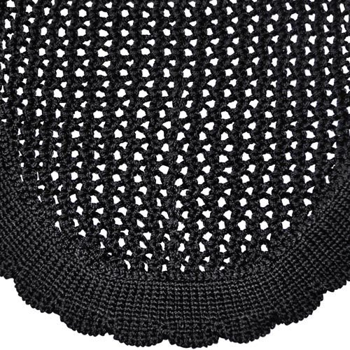 Bonnet anti-mouches pour chevaux Privilège Equitation Palm Beach noir uni