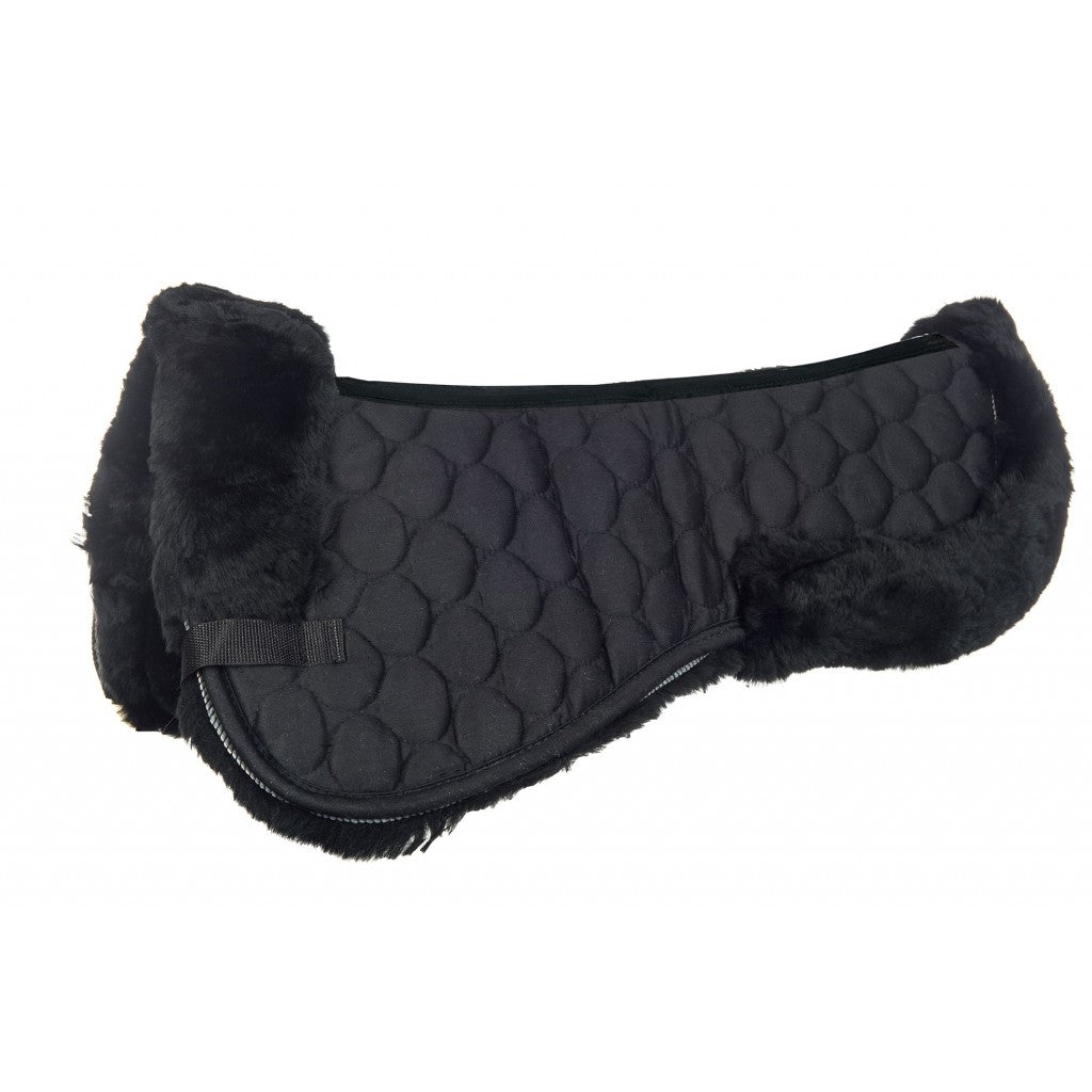 Amortisseur en mouron véritable pour poneys et chevaux HKM avec inserts amovibles noir