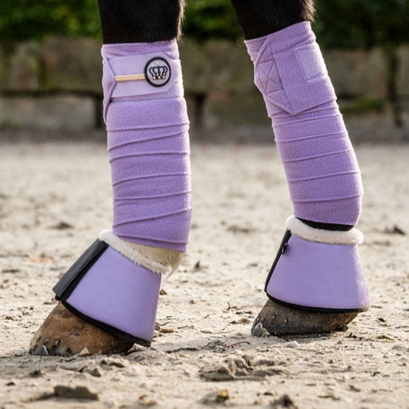 Bottes Cloche Harry’s Horse Doublées Polaire – Argenté, Taille Unique