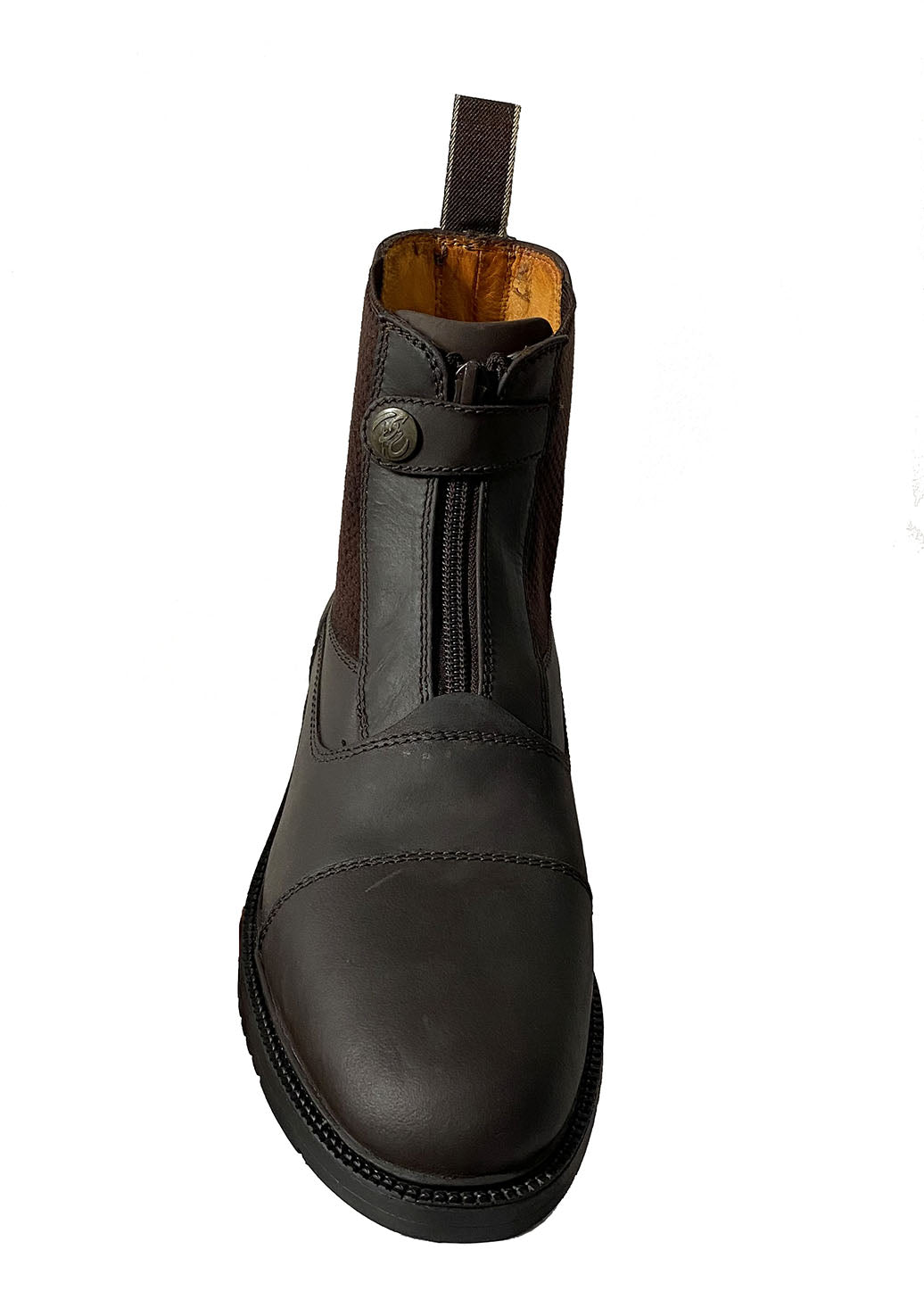 Boots en taille enfant et adulte Privilège Equitation Campo marron de face