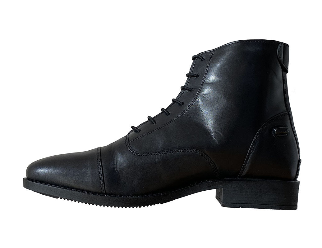 Côté intérieur de la boots Privilège Equitation Verona noire