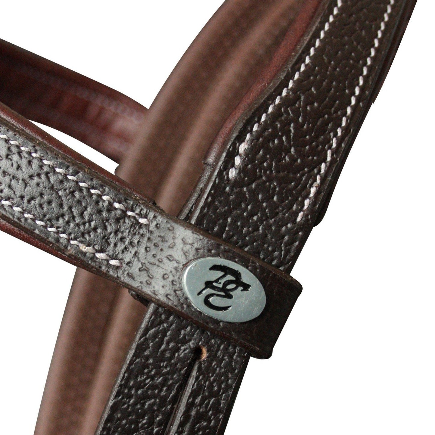 Bridon en cuir pour shetlands et poneys Privilège Equitation Grandville marron