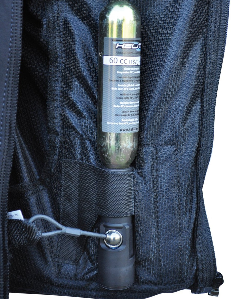 Cartouche fixée sur une doublure AirSafe Privilège Equitation