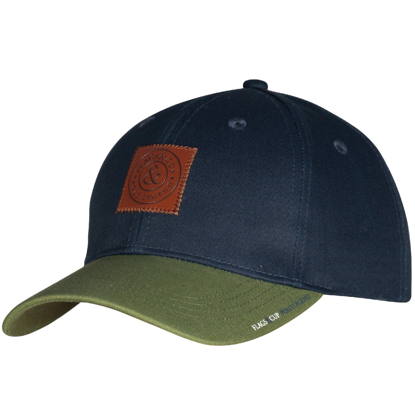 Casquette pour les cavalières Flags&Cup Coro kaki
