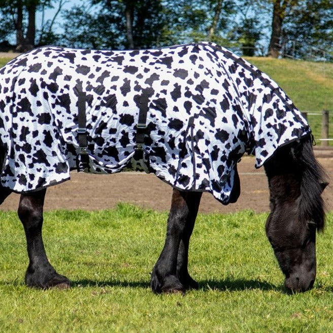Chemise anti-mouches pour poneys et chevaux HKM Cow