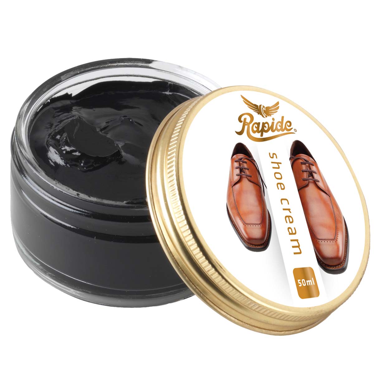 Cirage noir Rapide pour bottes, boots et mini-chaps