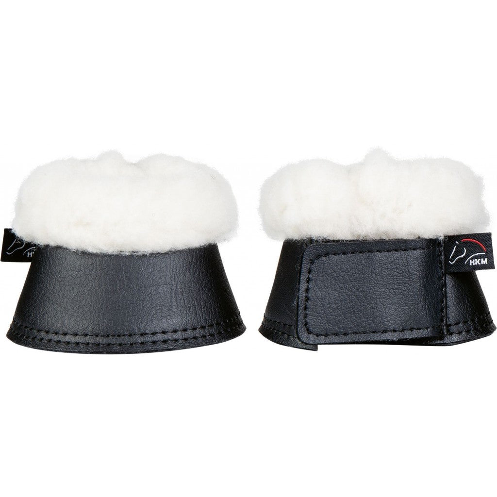 Cloches pour shetlands et min shetlands HKM Comfort Shetty noires