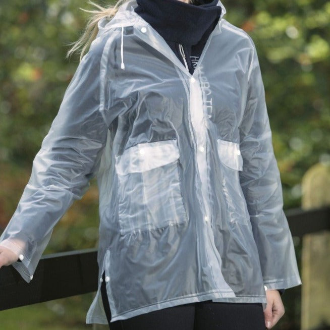 Imperméable transparent en taille adulte HKM