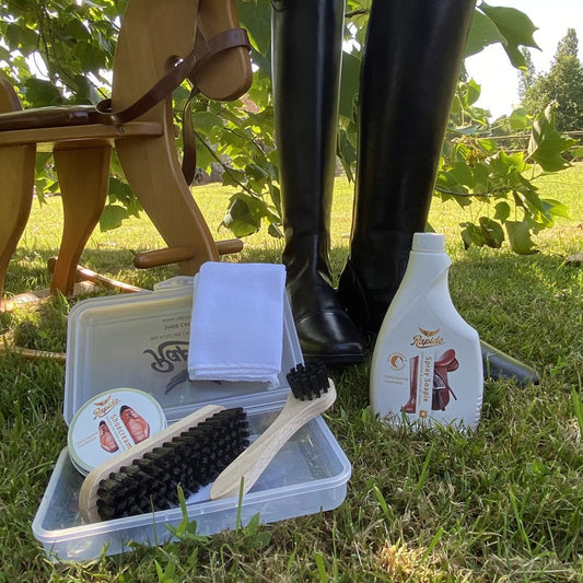 Kit d'entretien des bottes, boots et mini-chaps Rapide
