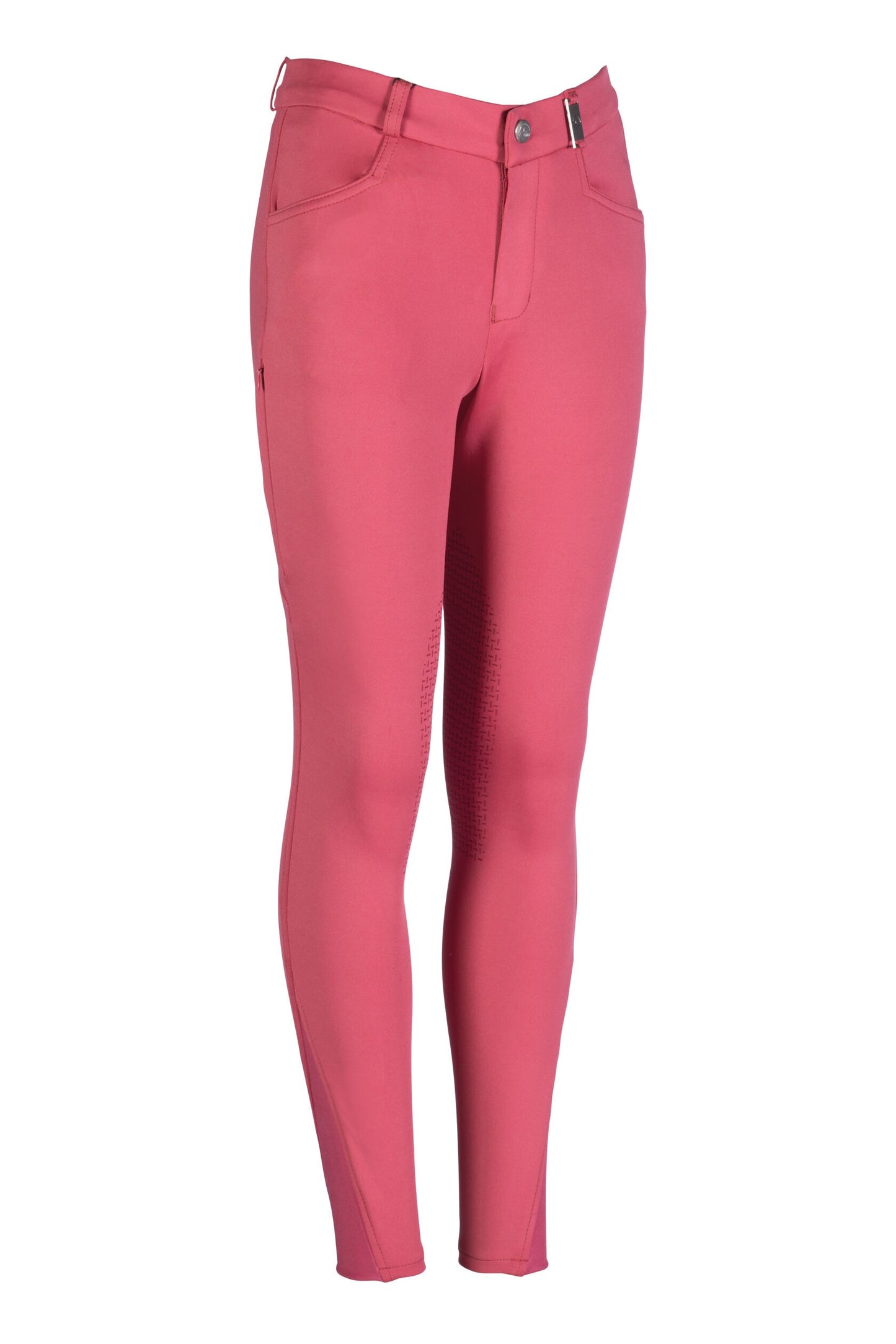 Pantalon d'équitation pour petits cavaliers de 3 à 14 ans HKM Anni rose