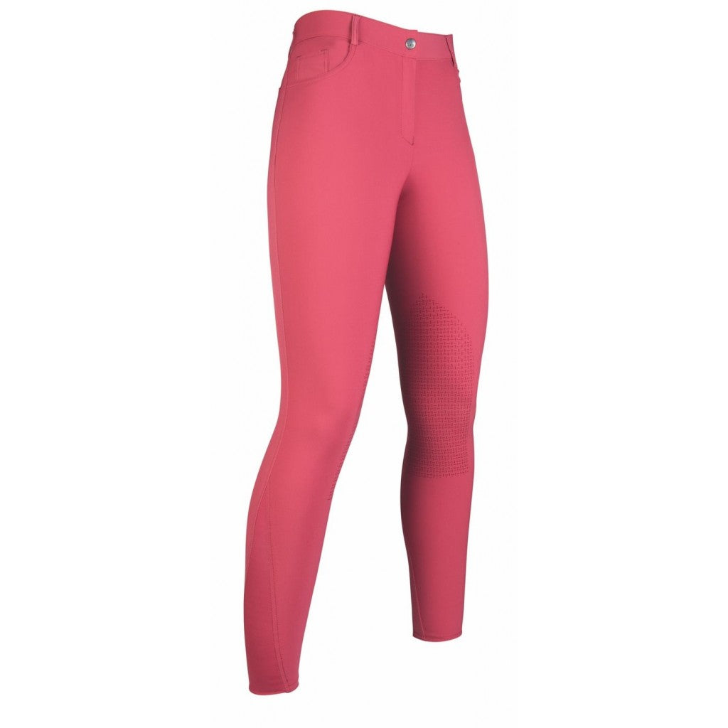 Pantalon d'équitation pour enfants et adolescents HKM Sunshine rose