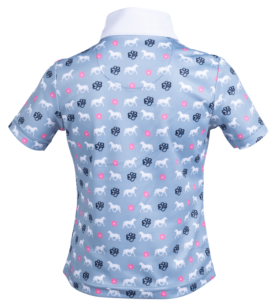 Polo de concours pour petites cavailères de 3 à 14 ans HKM Bria
