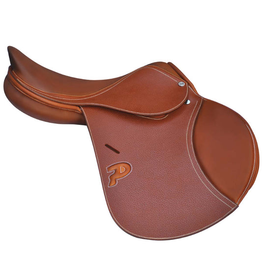 Selle pour chevaux Privilège Equitation Bordeaux cognac