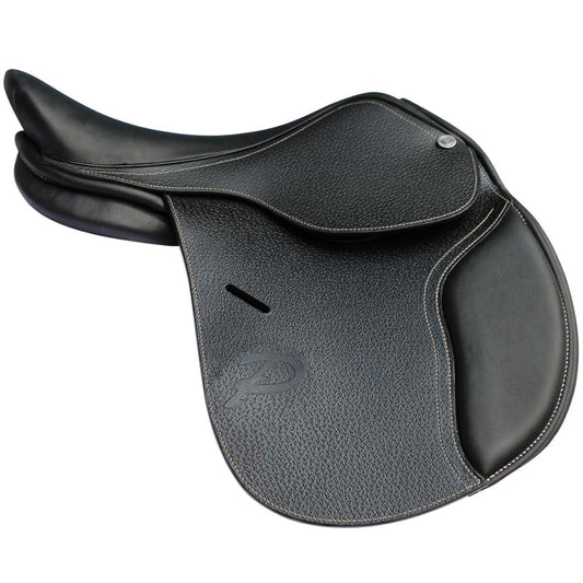 Selle pour shetlands et poneys Privilège Equitation Hybrid noire