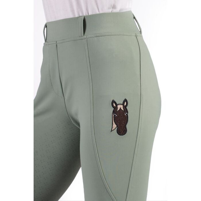 Leggings HKM Mia fond 1/1 en silicone