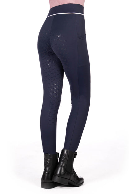 Leggings HKM Maui fond 1/1 en silicone