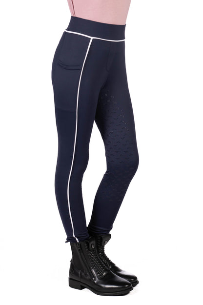 Leggings HKM Maui fond 1/1 en silicone