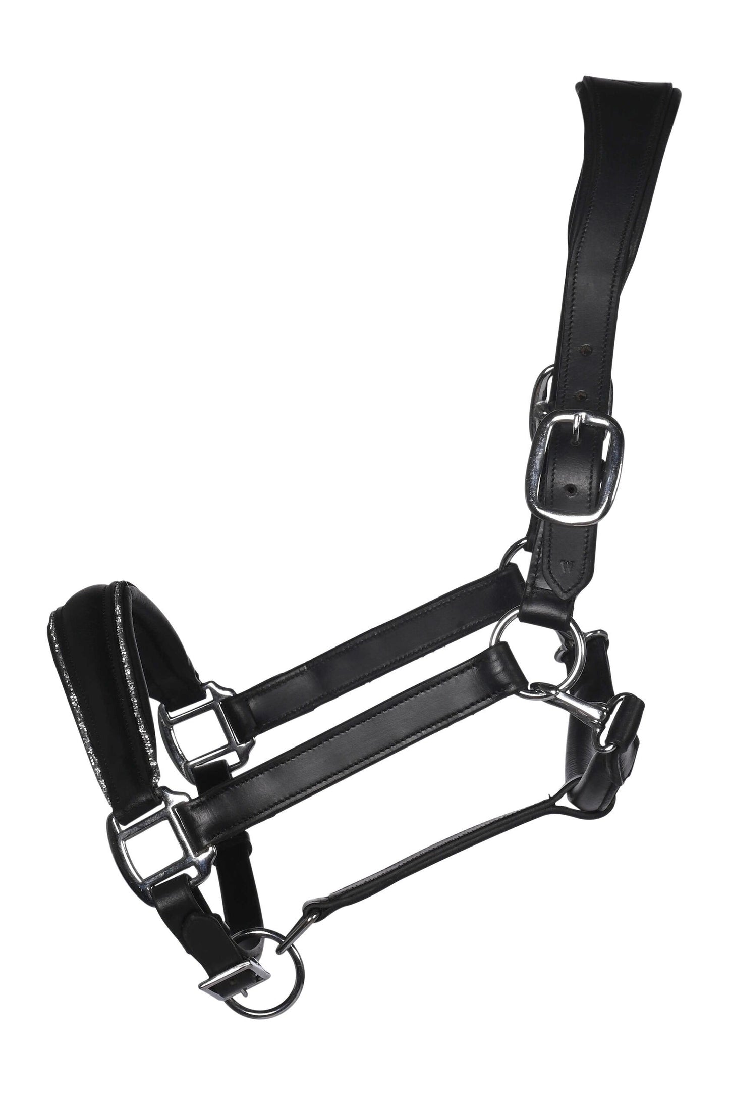 Licol en cuir HKM Glamour