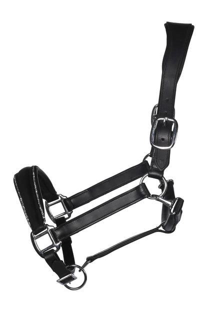 Licol en cuir HKM Glamour