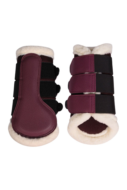 Guêtres HKM Comfort Premium Mesh avec fourrure