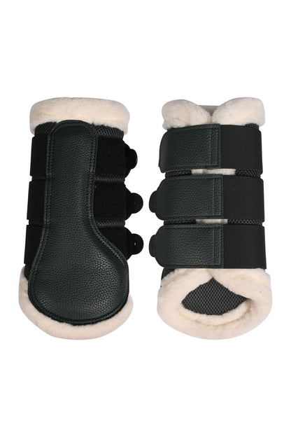 Guêtres HKM Comfort Premium Mesh avec fourrure