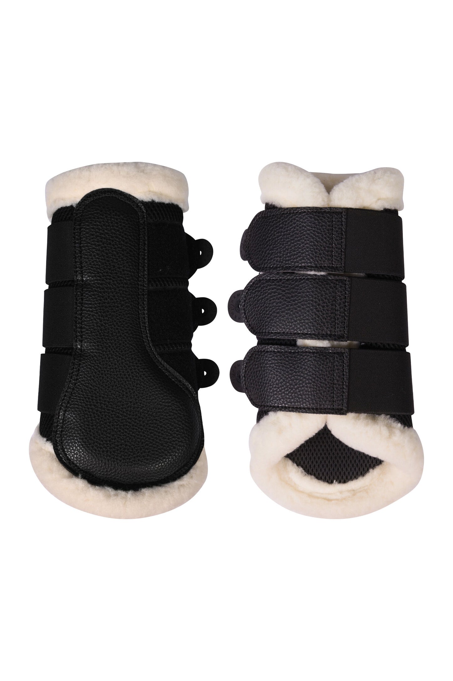 Guêtres HKM Comfort Premium Mesh avec fourrure