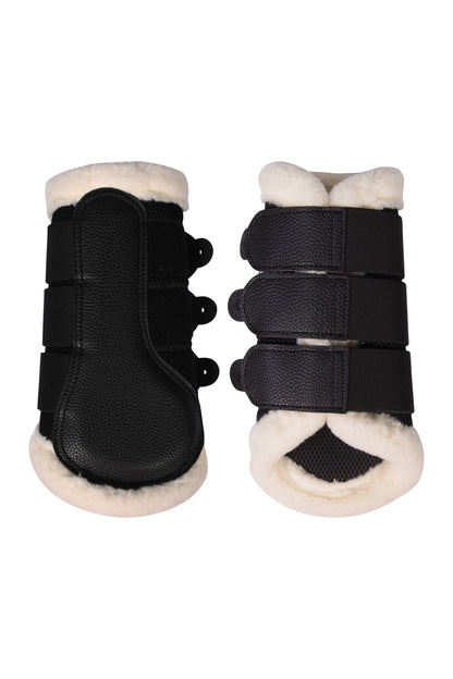 Guêtres HKM Comfort Premium Mesh avec fourrure