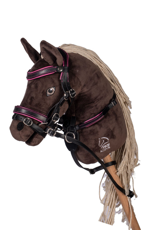 Bridon cuir Manchester HKM Hobby Horsing