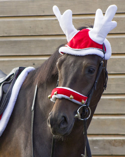 Bonnet en forme de bois de renne Noël Equithème