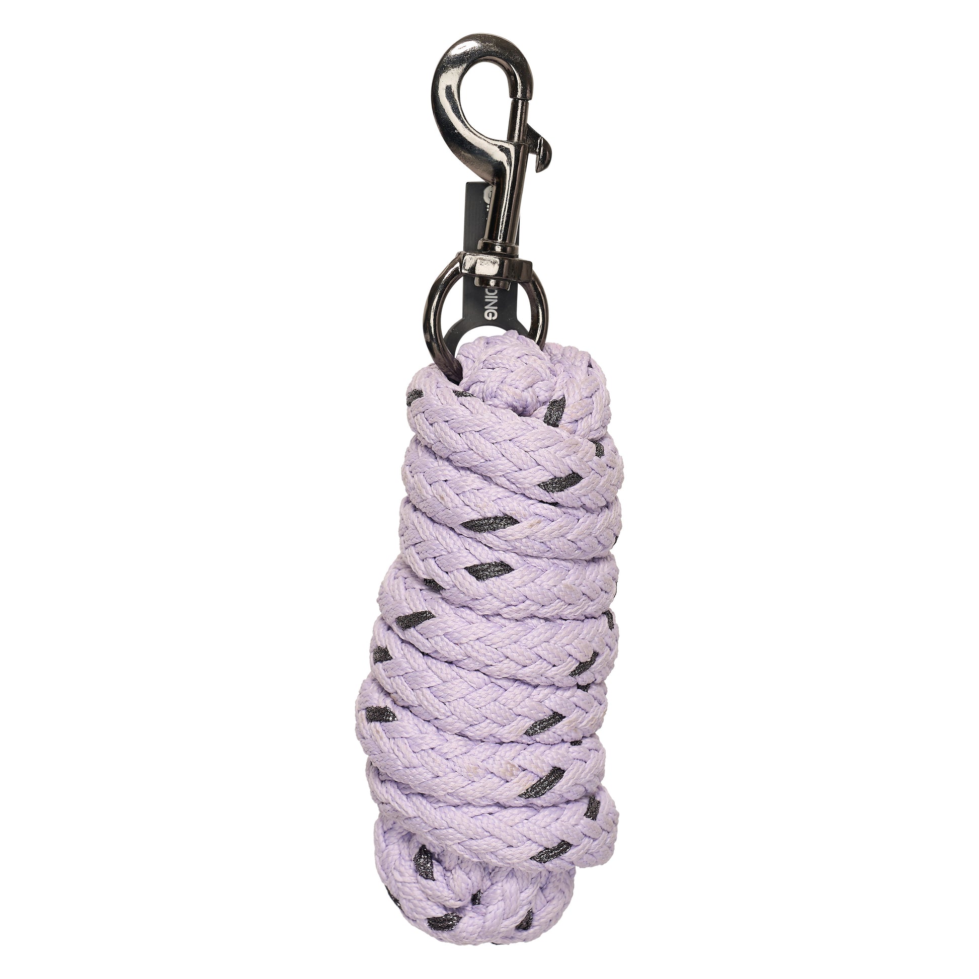 Cordino da equitazione in nylon con gancio antipanico in argento BR Cordino da equitazione in nylon con gancio antipanico in argento BR