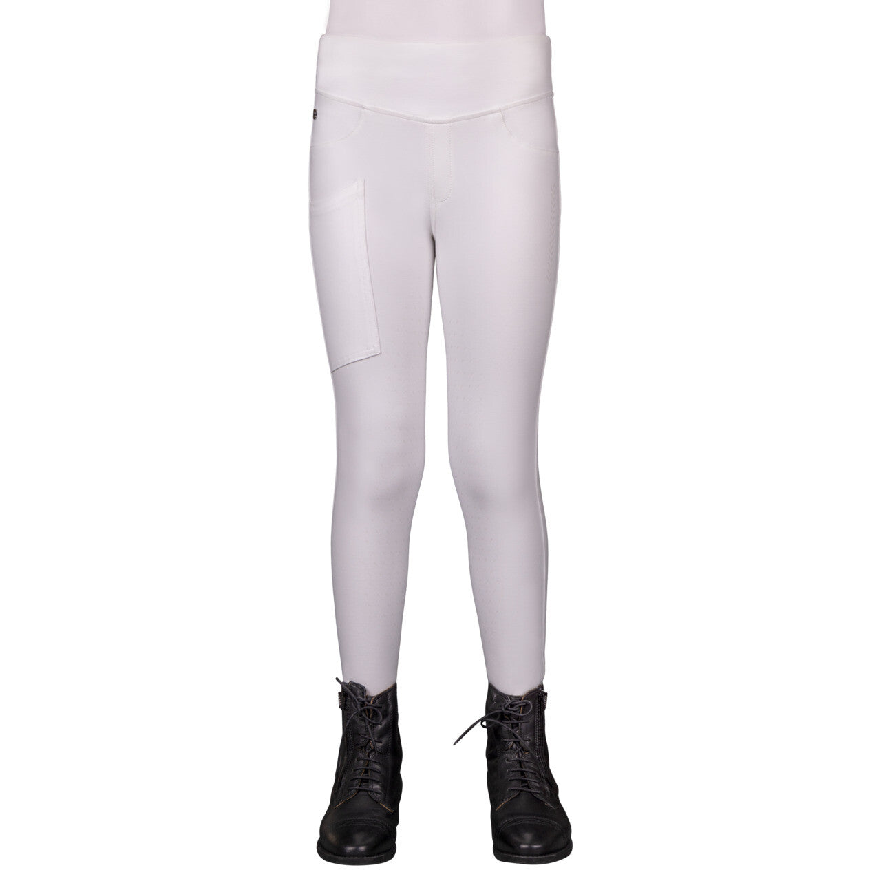 Legging d'équitation mixte QHP Kae