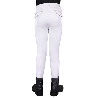 Legging d'équitation d'hiver QHP Juliet Junior