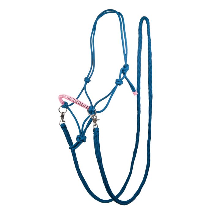 Licol corde avec rênes HKM