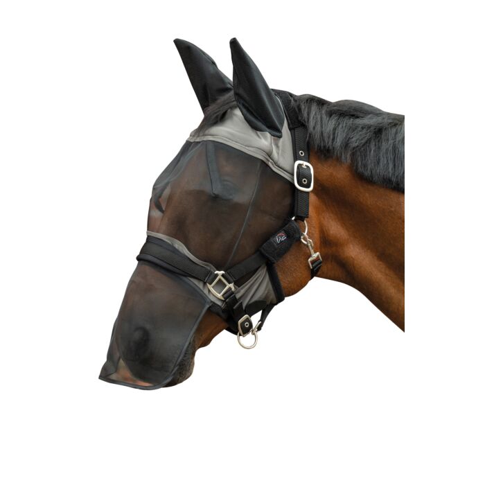 Masque anti-mouches avec oreilles glaces HKM Masque anti-mouches avec oreilles glaces HKM
