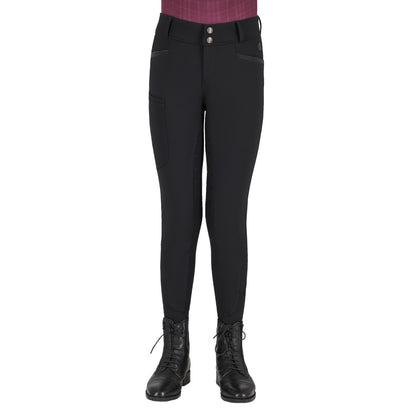 Pantalon d'équitation QHP Zahra Jr full grip