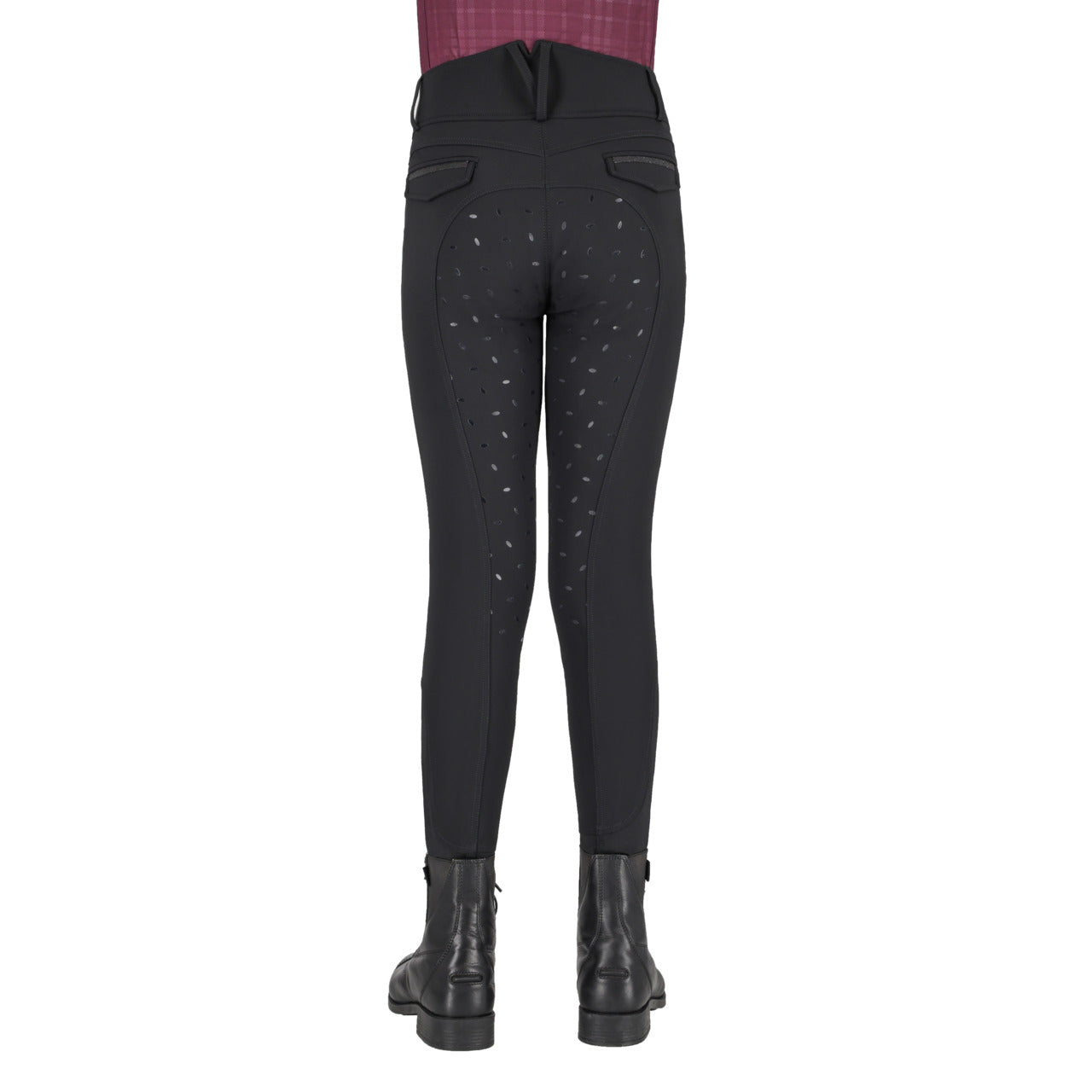 Pantalon d'équitation QHP Zahra Jr full grip