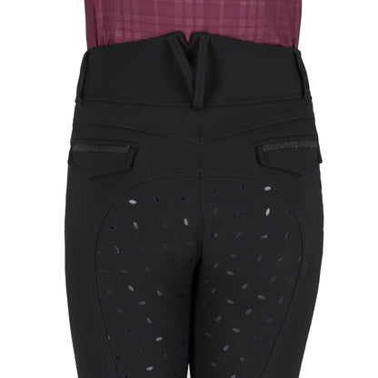 Pantalon d'équitation QHP Zahra Jr full grip