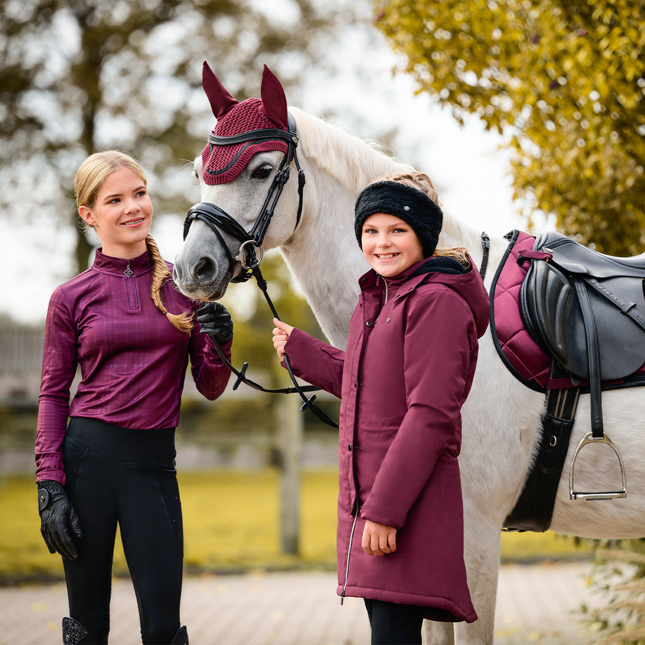 Polo manches longues QHP Zahra Junior