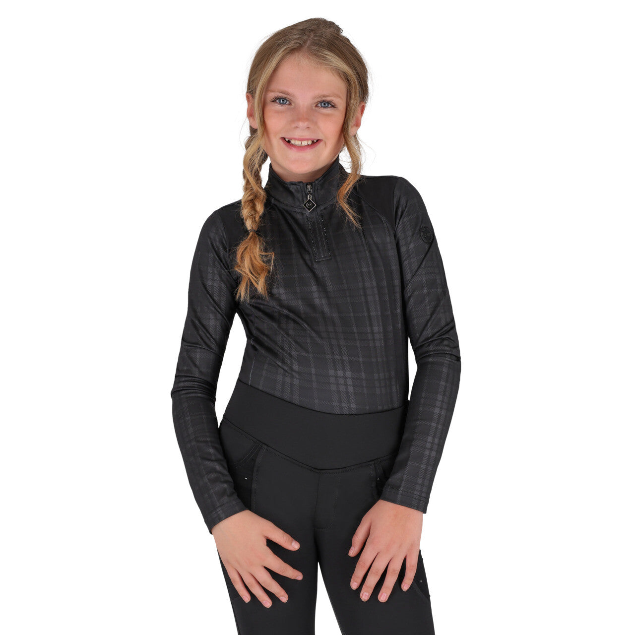 Polo manches longues QHP Zahra Junior