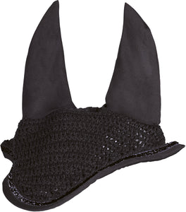 Bonnet pour shetlands, poneys et chevaux HKM Romy noir