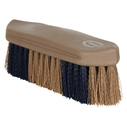 Brosse dure bicolore pour shetlands, poneys et chevaux Imperial Riding Dandy café