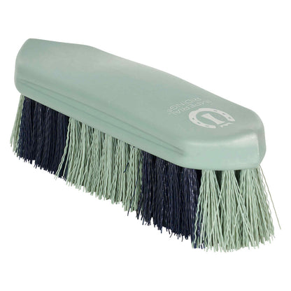 Brosse dure bicolore pour shetlands, poneys et chevaux Imperial Riding Dandy vertsauge